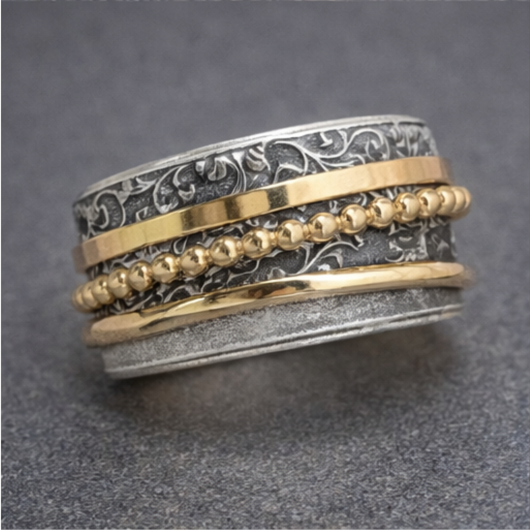 Fine Line Gold Eternity Ring