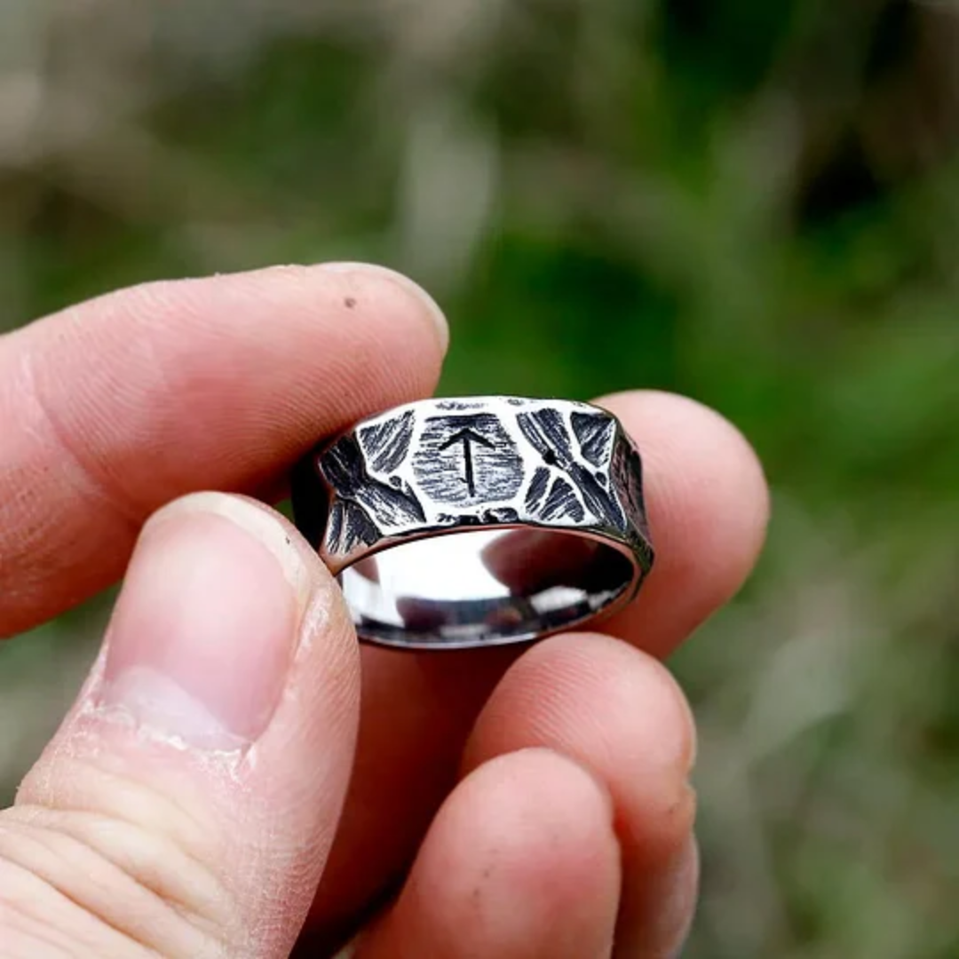 Vintage Rugged Forge Ring