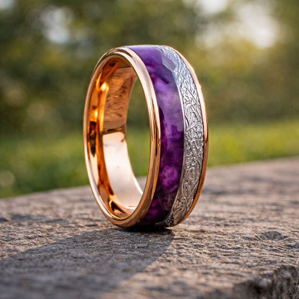 Royal Amethyst Heritage Ring