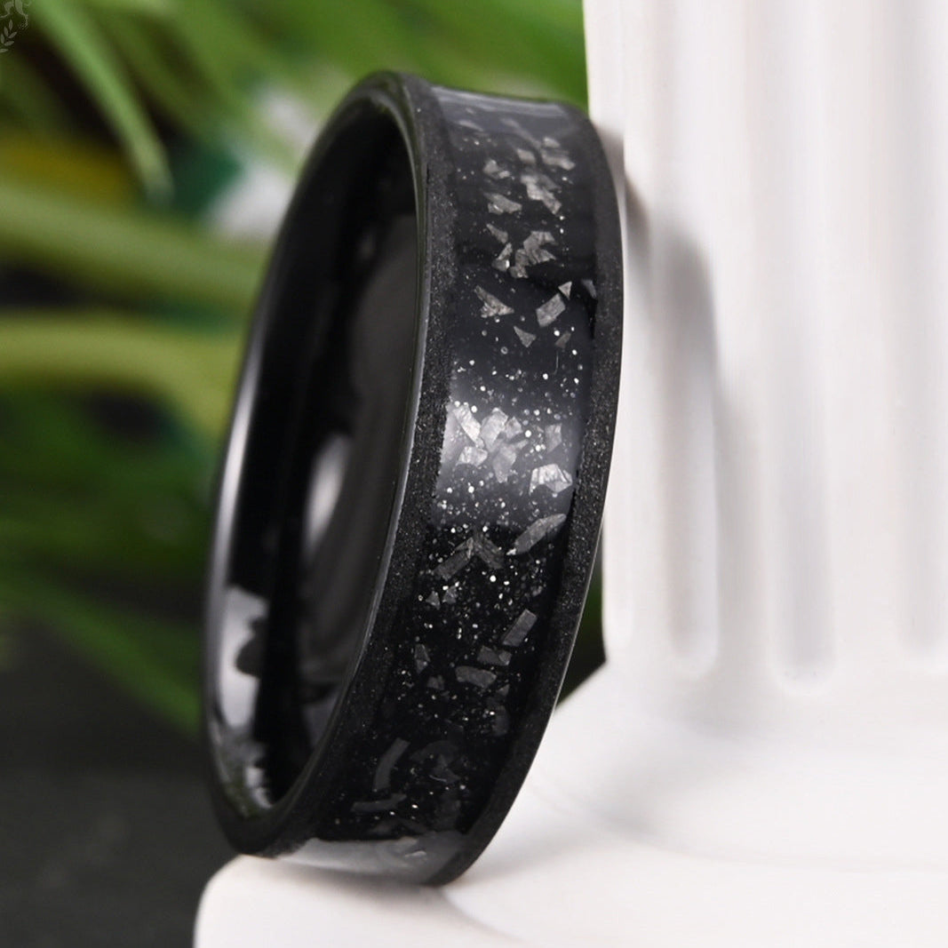 Midnight Galaxy Shard Ring