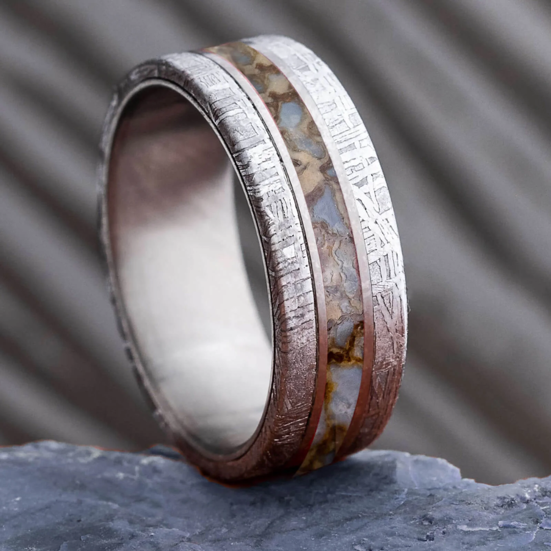 Vintage Timber Inlay Heritage Band