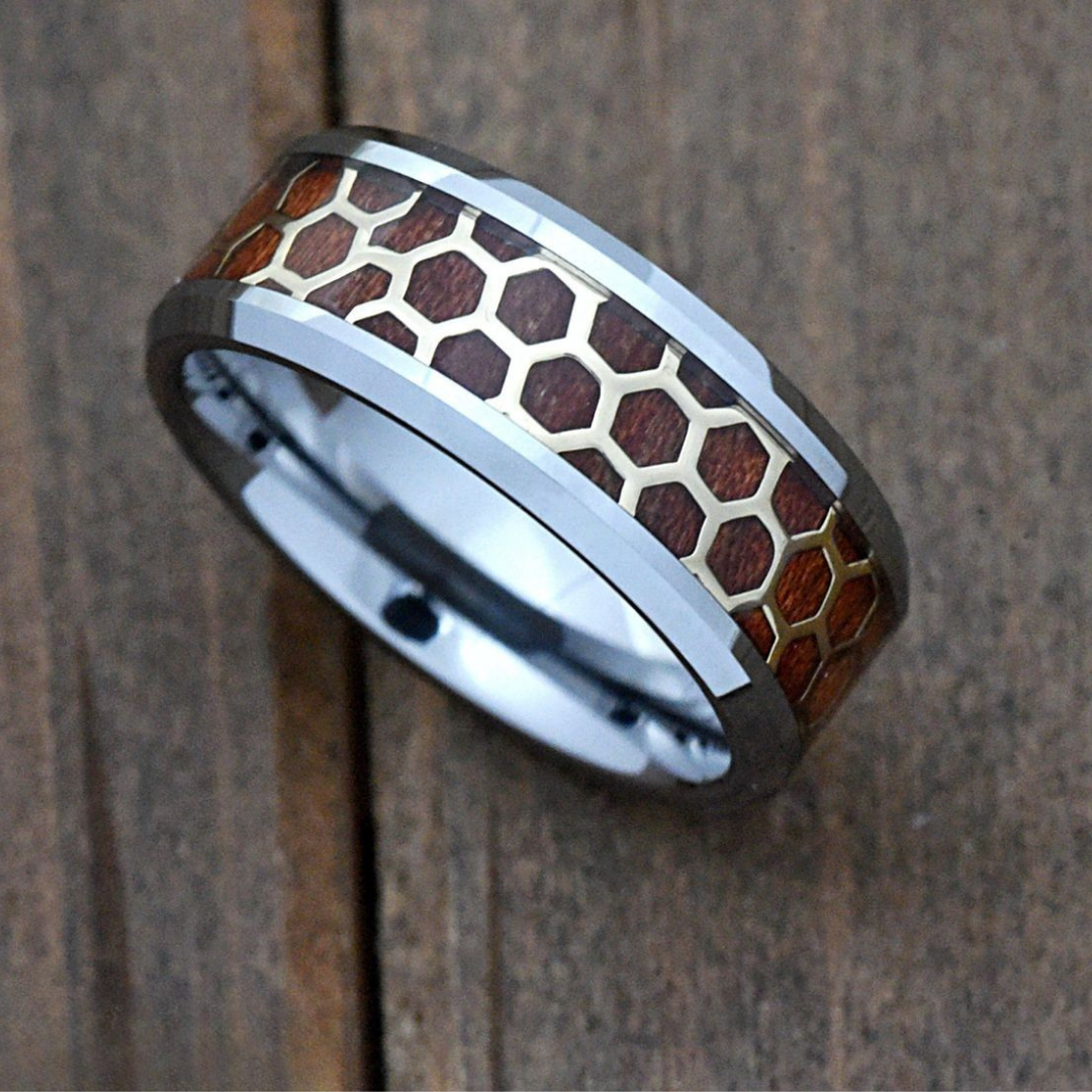 Honeycomb Steel Core Band