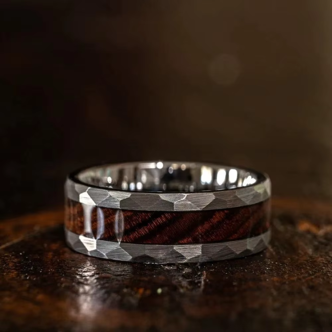 Steel Timber Ring