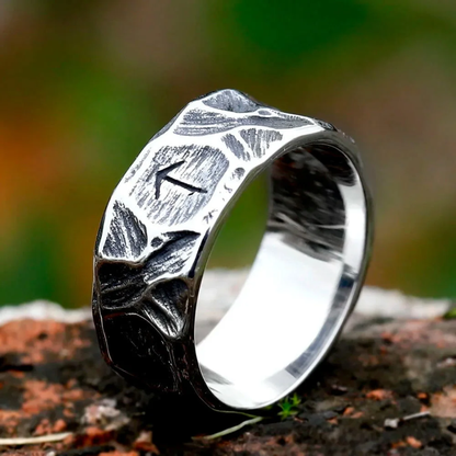 Vintage Rugged Forge Ring