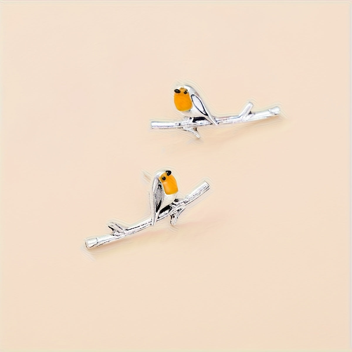 Cartoon Tier Bird Earrings