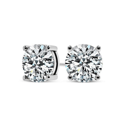 Chic White Gold Tera Earrings
