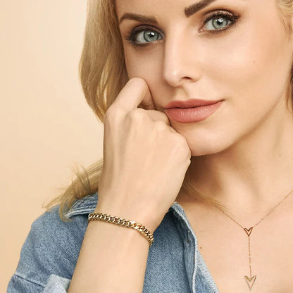 Cuban Estate Bracelet | Gold