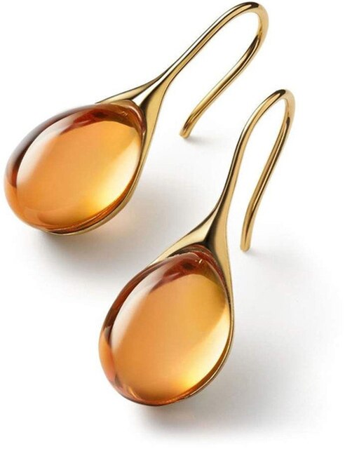 Chic Crystal Drop Earrings