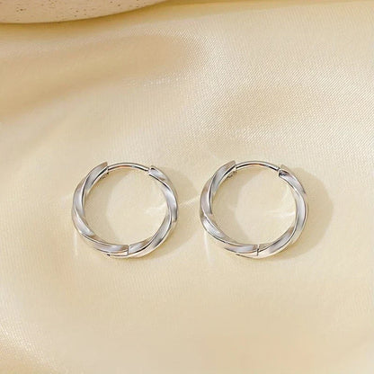 Minimalistic Geometric Hanging Earrings