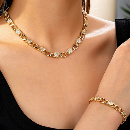 The Prestige Gold & Crystal Set