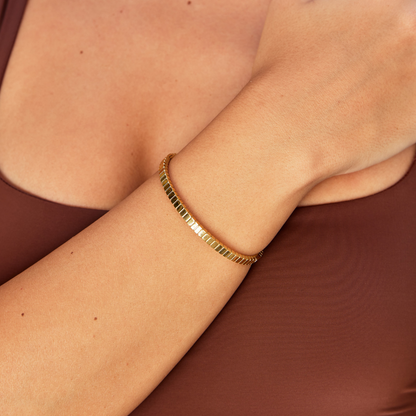 Tara Gold Rigid Bracelet