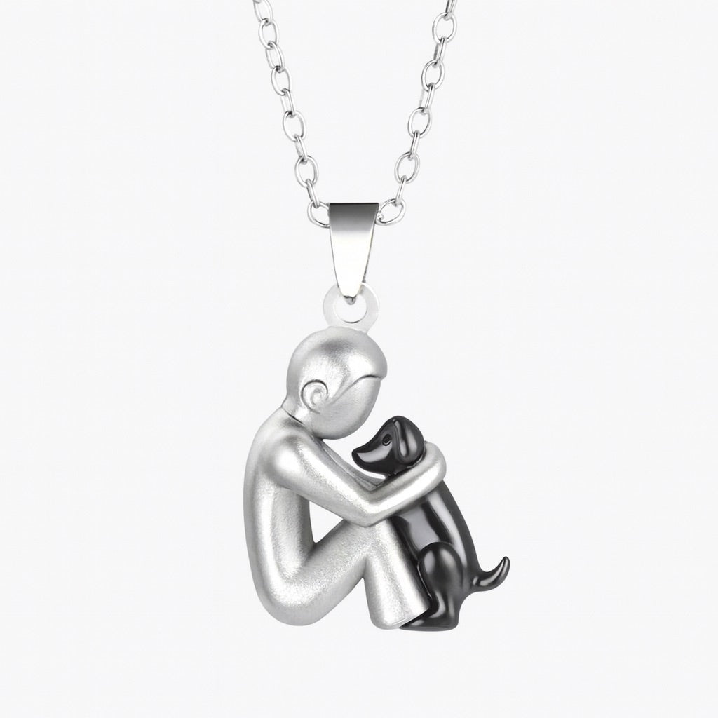 Hug Pendant Necklace -  Meaningful Memorial Gift
