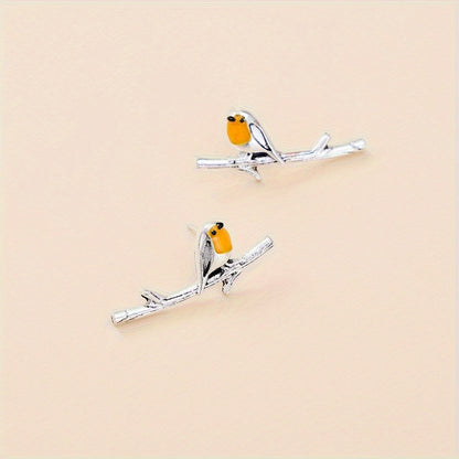 Cartoon Tier Bird Earrings