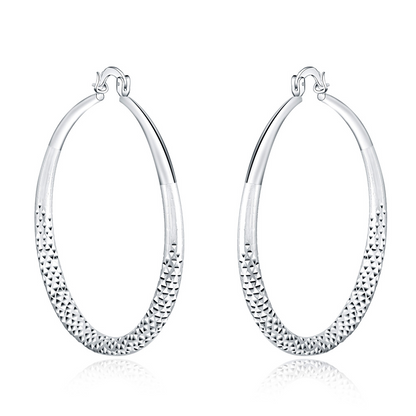 Sterling Silver Hoops