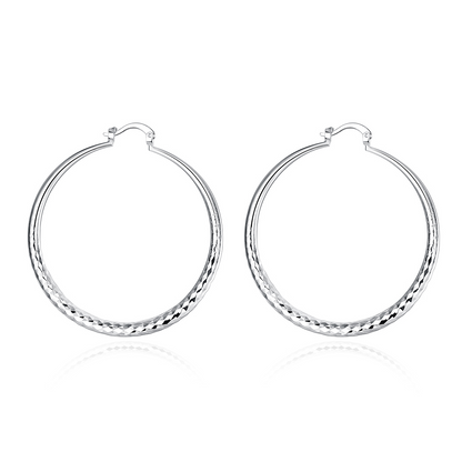 Sterling Silver Hoops