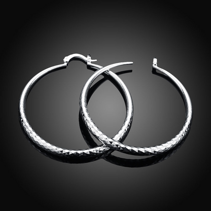 Sterling Silver Hoops