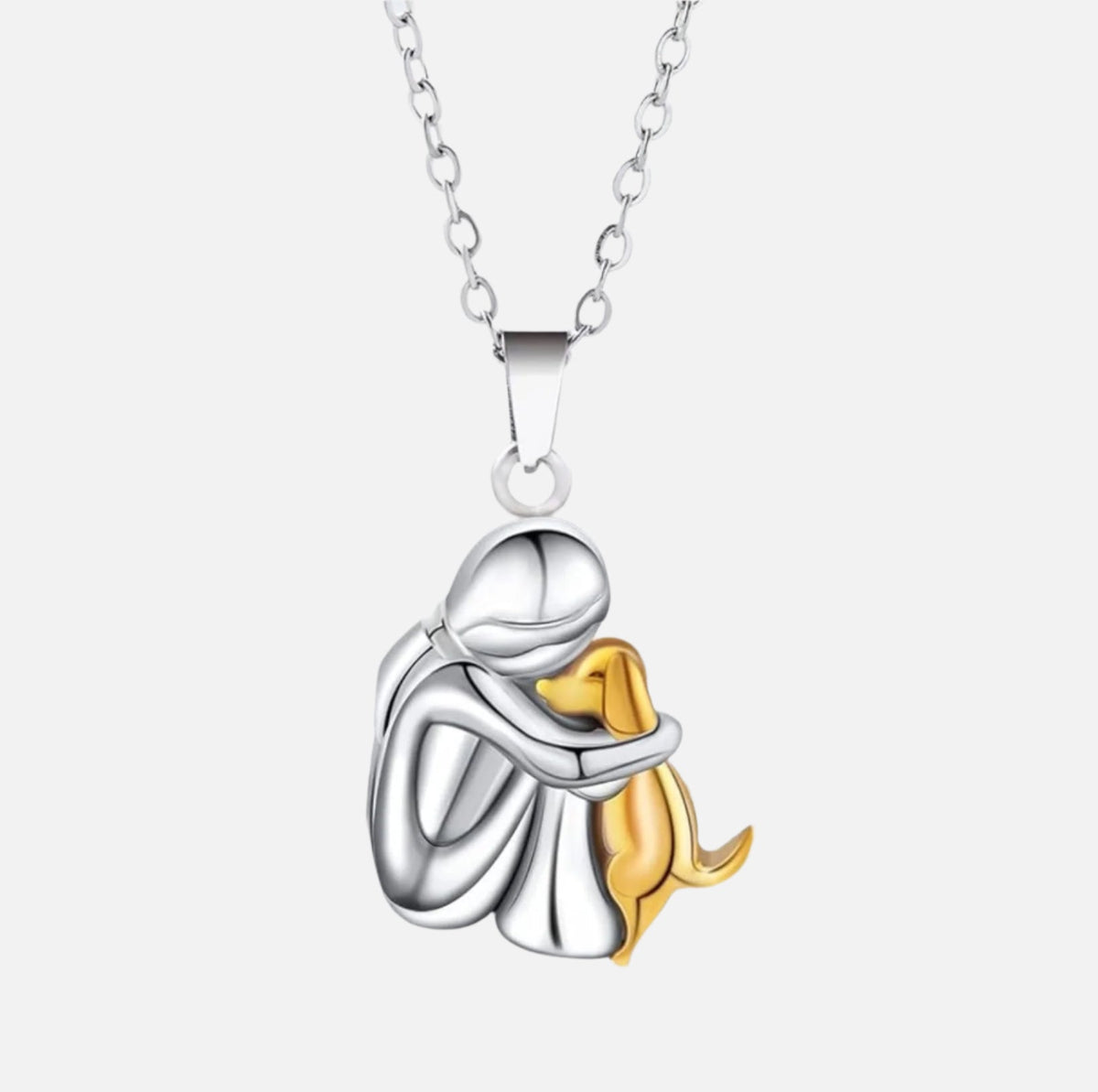 Hug Pendant Necklace -  Meaningful Memorial Gift