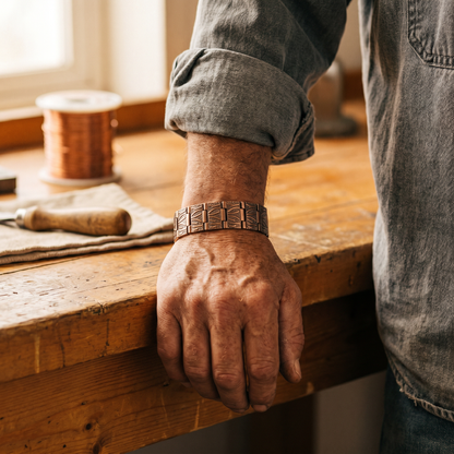 Grit Copper Bracelet